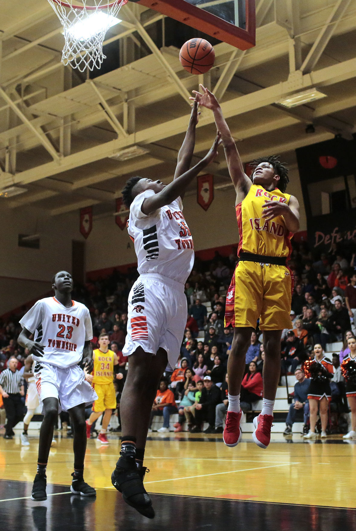 Prep Basketball: United Township vs. Rock Island